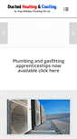 Mobile Screenshot of ductedheatingandcooling.com.au